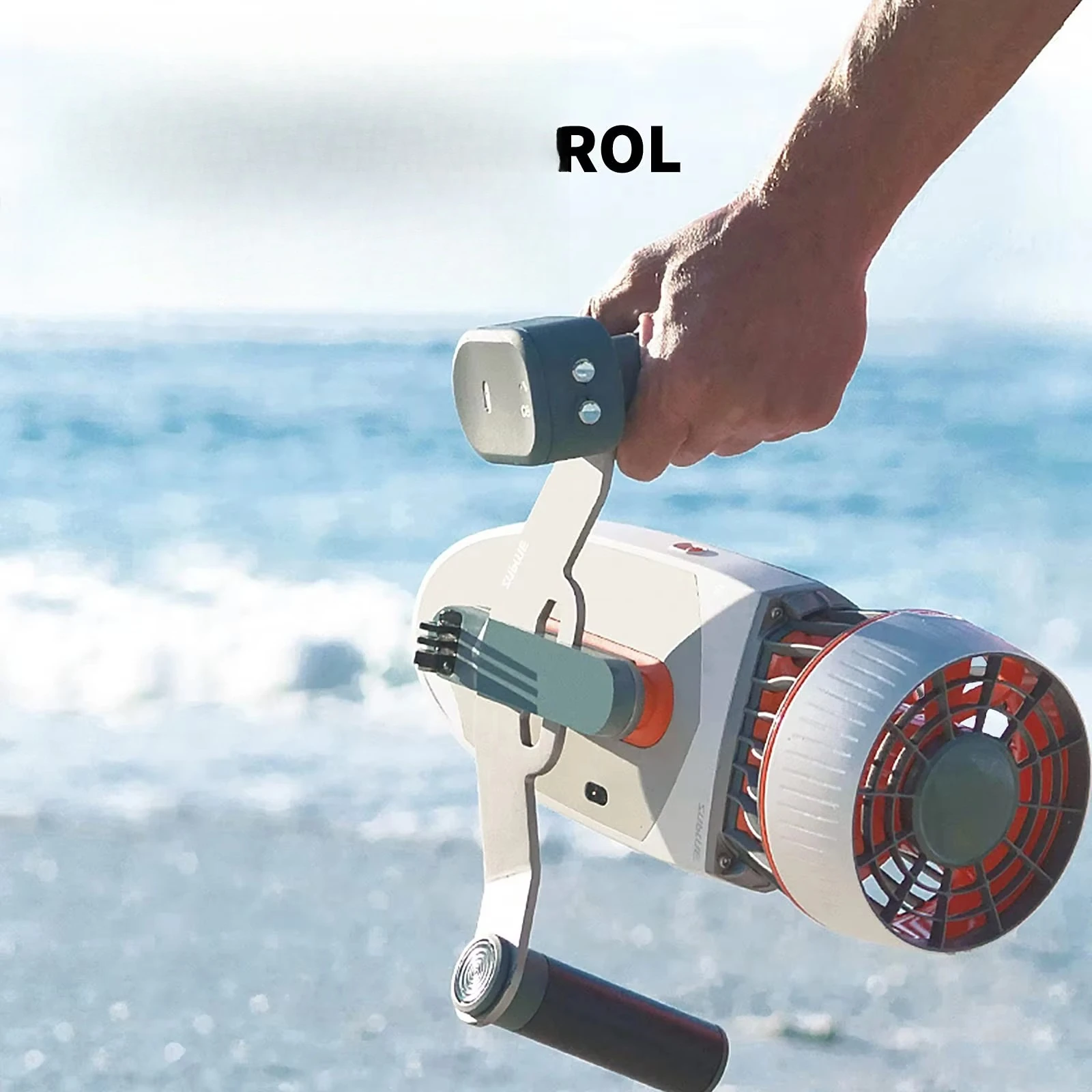 Electric Scooter - Electric Diving Under Fast Speed Underwater