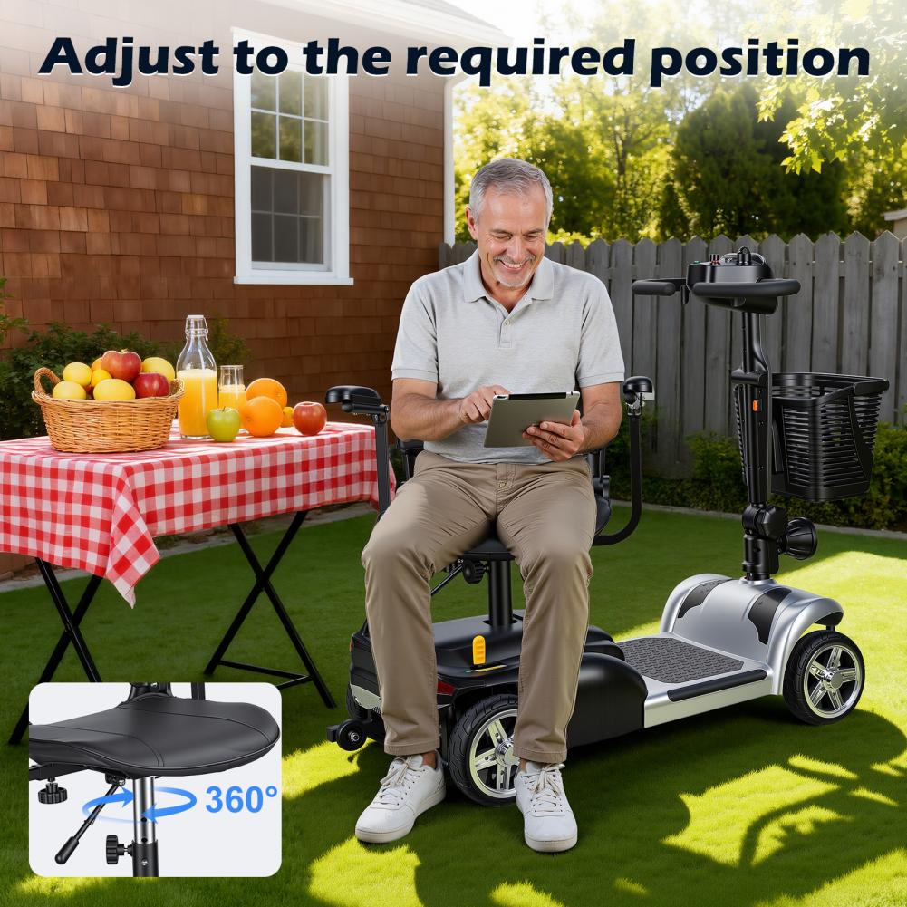 Mobility Scooter with LED Ligh - огляд і ціна Electric Scooter Adults