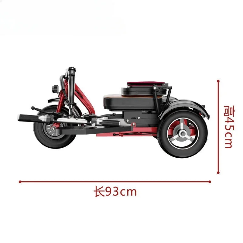 Elderly Leisure Electric Tricy - огляд і ціна Folding Electric Scooter