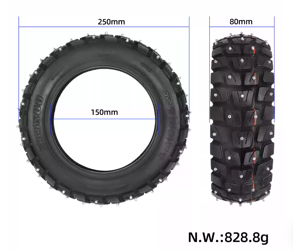 STLF T255*80 Snow Tire with An - огляд і ціна Scooter Tire