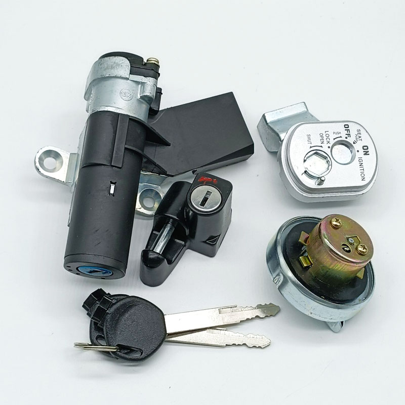 Ignition Switch Gas Cap Helmet - огляд і ціна Scooter Helmet Set