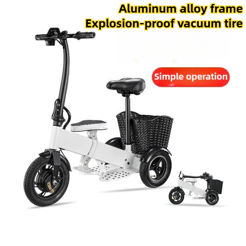 Adult Electric Tricycle Portab - огляд і ціна Folding Electric Scooter