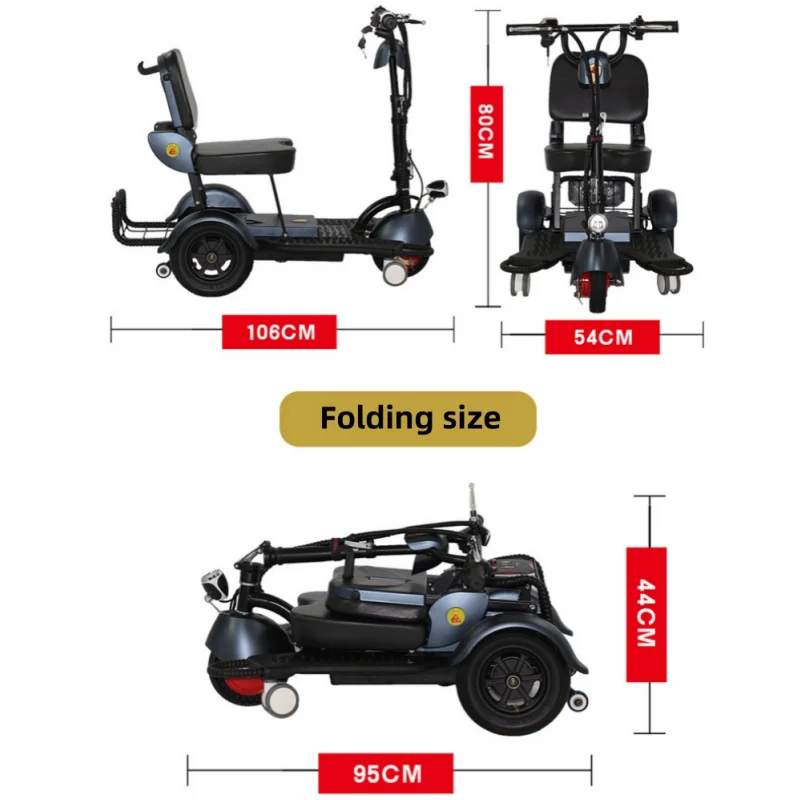 Folding Electric Tricycle for  - огляд і ціна Folding Electric Scooter