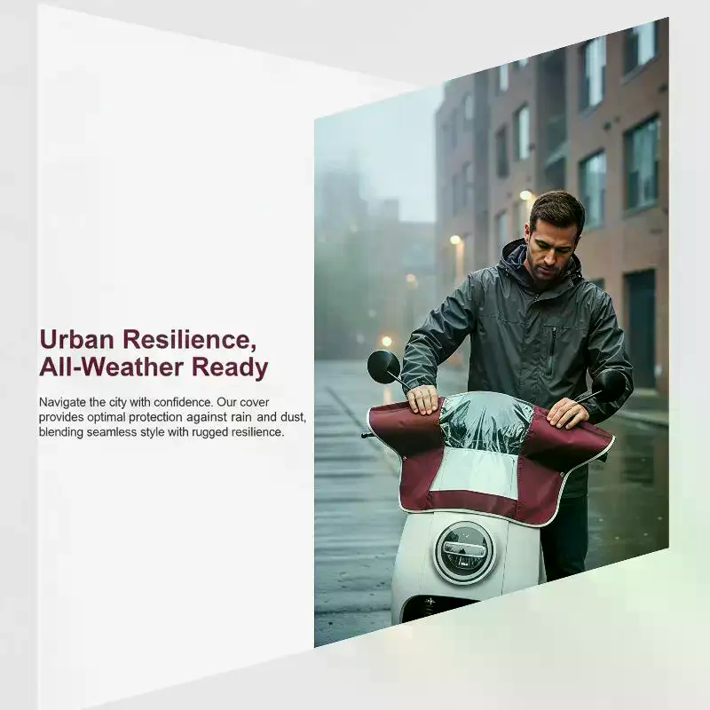 Electric Scooter Dashboard Rai - огляд і ціна Electric Scooter Rain Cover