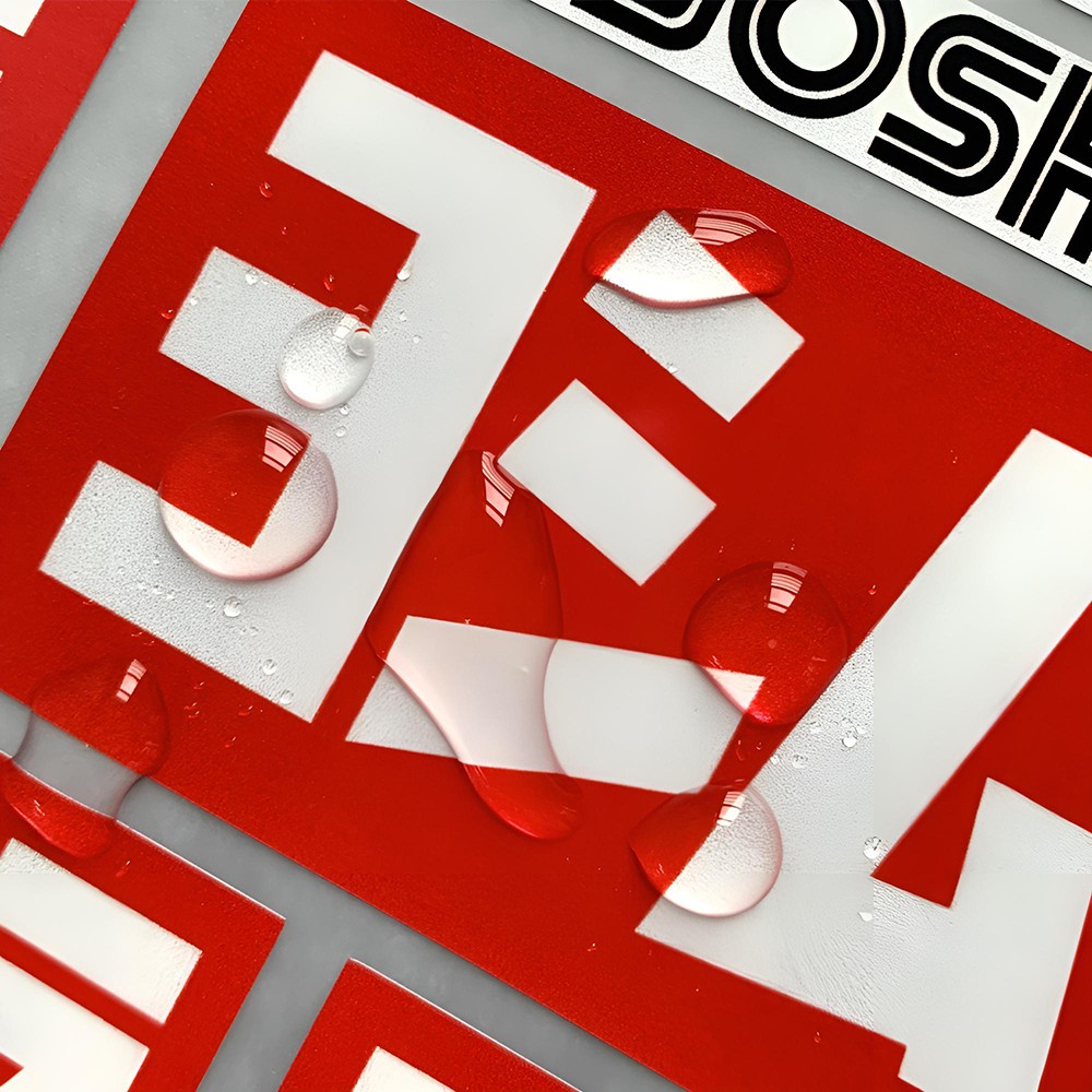Racing Stickers Set Waterproof - огляд і ціна Scooter Helmet Set
