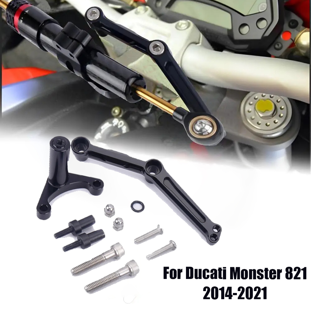 Motorcycle Accessory CNC  Damp - огляд і ціна Steering Damper Stabilizer Kit Cnc