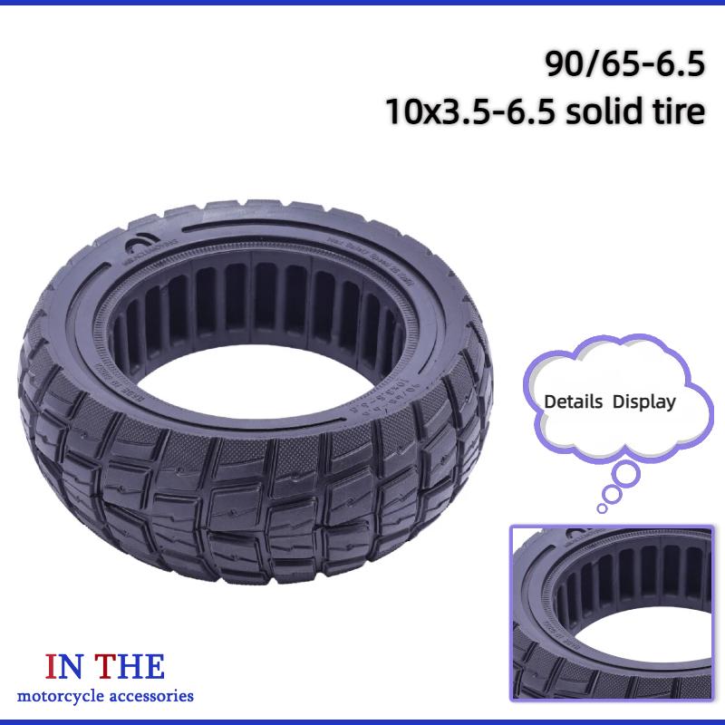 NEW 90/65-6.5 10x3.5-6.5 Solid - огляд і ціна Scooter Tire