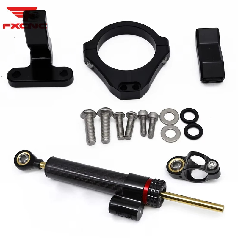 For Zontes 703RR CNC Motorcycl - огляд і ціна Steering Damper Stabilizer Kit Cnc